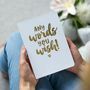 Any Text Here Personalised Gold Foil Notebook, thumbnail 1 of 9