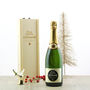 Christmas Personalised Champagne, thumbnail 2 of 5