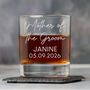 Personalised Wedding Glass Tumbler Womens, Bridesmaid, Bride, thumbnail 5 of 6