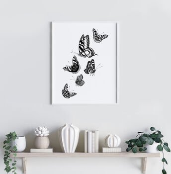 'British Butterflies' Fine Art Print, 2 of 6