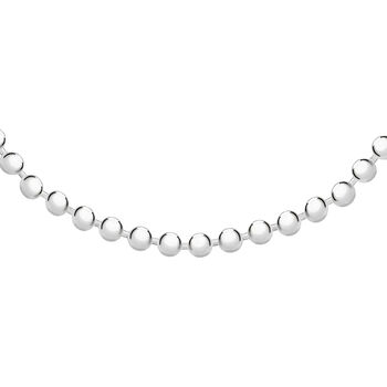 Mens Sterling Silver Medium Ball Chain Necklace, 3 of 10