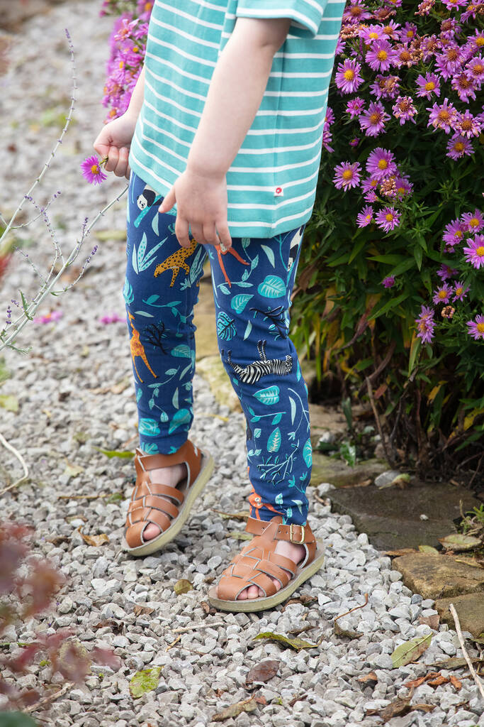 Kids Wildlife Leggings By Piccalilly | notonthehighstreet.com