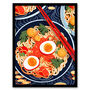 Riot Of Ramen Kitchen Dine Foodies Wall Art Print, thumbnail 5 of 6