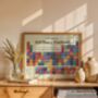 Periodic Table Of UK Football Stadiums Art Print, thumbnail 4 of 12