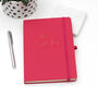 Personalised Vegan Leather Notebook, thumbnail 1 of 9