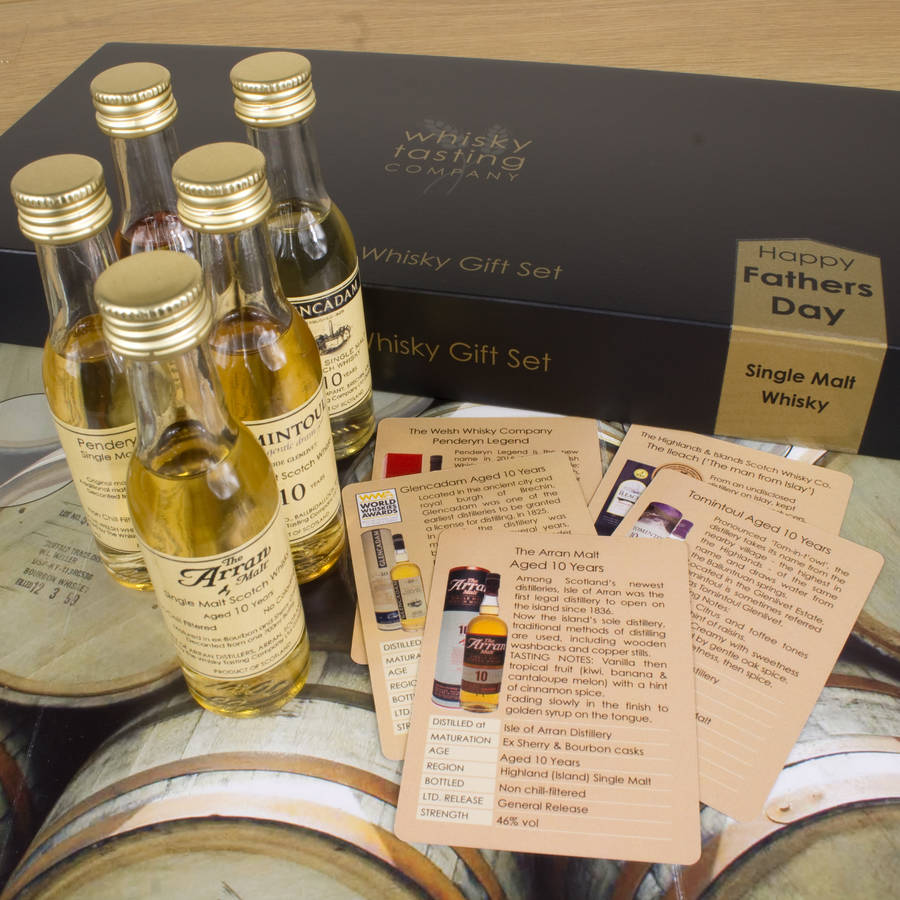 Personalised Fathers Day Whisky Gift Set