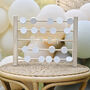 Wooden Abacus Baby Shower Guest Book, thumbnail 3 of 4