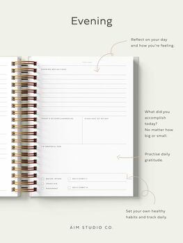 Personalised Daily Wellness And Thoughts Journal, 4 of 12