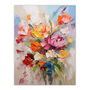 Wildflower Explosion Bright Floral Wall Art Print, thumbnail 6 of 6