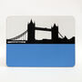 London Set Of Eight Matching Table Mats And Coasters, thumbnail 7 of 11