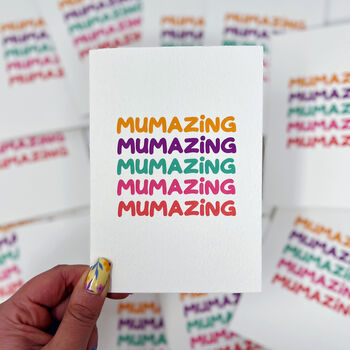 Mum Birthday Card 'Mumazing', 5 of 6
