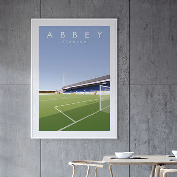 Cambridge United Abbey Stadium Poster, 4 of 8