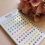 Plain Round Pastel 960 Bindis Booklet, thumbnail 5 of 12
