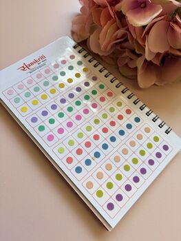Plain Round Pastel 960 Bindis Booklet, 5 of 12