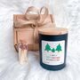 Happy First Christmas As A Family Of Three Scented Candle Gift For New Parents, thumbnail 3 of 4