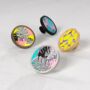 Colourful Tropical Patterned Cupboard Cabinet Knobs, thumbnail 1 of 9