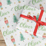 Nutcracker Personalised Christmas Wrapping Paper 685, thumbnail 1 of 4