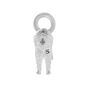 Labradoodle Silver Dog Charm, thumbnail 10 of 12