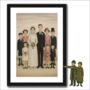 Wedding Party Lowry Style Framed Art, thumbnail 1 of 3