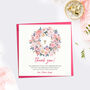 Thank You Communion Cards Floral Wreath, thumbnail 4 of 5