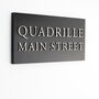 Personalised Large House Sign Three Lettering Colours, thumbnail 1 of 5