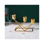 Three Arms Metal Taper Candle Candlestick Holder Stand, thumbnail 7 of 7