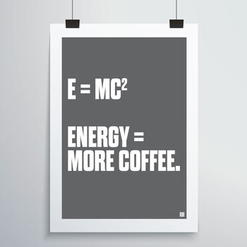 E=Mc2 Print, 2 of 4