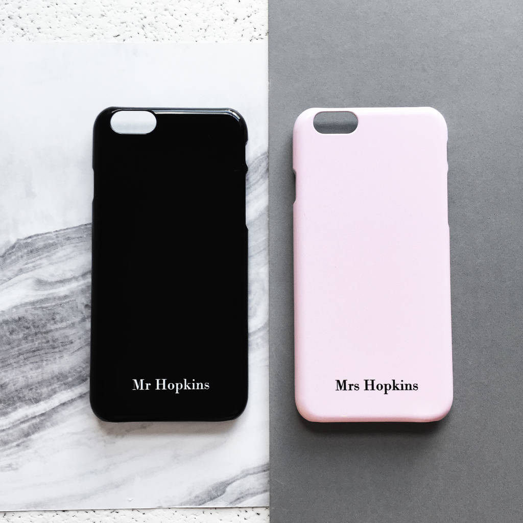 Dusty Pink Monogram Phone Case Small Initials By Rianna Phillips