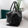 Monogrammed Vegan Leather Weekender Holdall, thumbnail 4 of 9