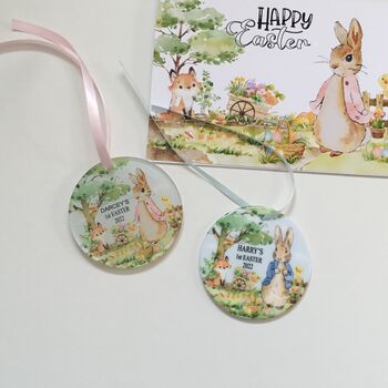 Personalised First Easter Bunny Decoration, 8 of 11