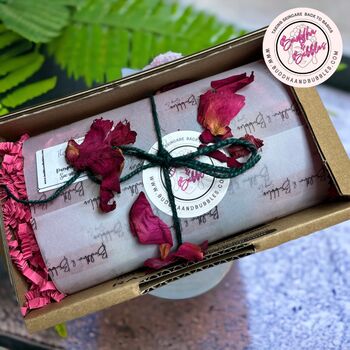 Gift Box Five Small Handmade Soap And Seed Paper, 7 of 7