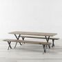 Battersea Extendable Dining Table And X Shaped Legs, thumbnail 5 of 7