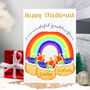 Rainbow Grandchildren Christmas Card, thumbnail 5 of 12