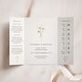 Daisy Gatefold Wedding Invitations, thumbnail 1 of 5