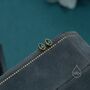 Sterling Silver Tiny Droplet London Blue Cz Stud Earrings, thumbnail 4 of 12