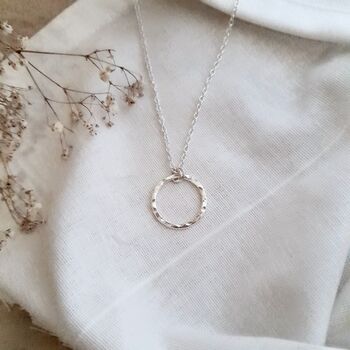 Silver Eternity Necklace, 2 of 6