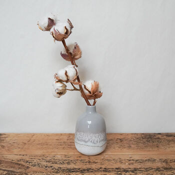 Clean Cotton Candle, Diffuser And Stem With Vase, 5 of 7