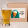 Engraved Pint Glass Personalised 60th Birthday Gift, thumbnail 1 of 11