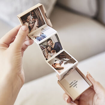 Personalised Pull Out Photo Album Token Gift, 5 of 9