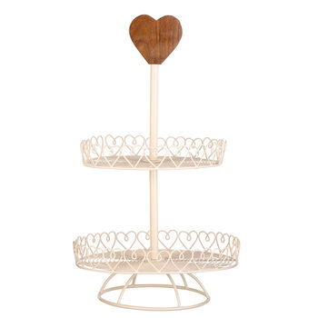 Personalised Heart Cake Stand, 2 of 7