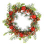 Extra Large Candied Apple Christmas Door Wreath, thumbnail 2 of 5