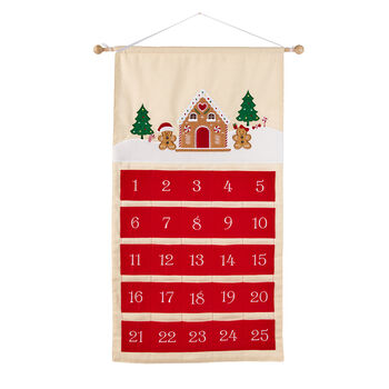 Personalised Gingerbread Christmas Advent Calendar, 2 of 7