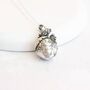 Sterling Silver Anatomical Human Heart Necklace, thumbnail 1 of 10