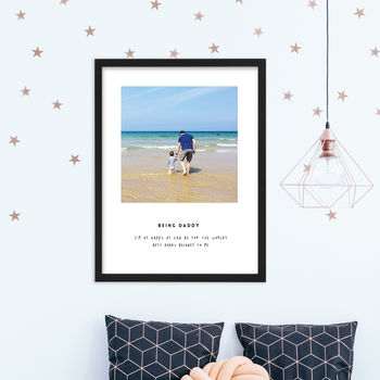 Being Daddy Personalised Fathers Day Print, 5 of 12