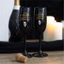 Til Death Do Us Party Champagne Flute Set, thumbnail 1 of 4