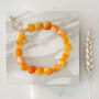 Yellow Jade Anklet In Gold, thumbnail 2 of 4