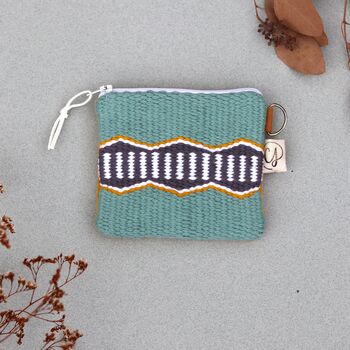 Handwoven Coin Purse Card Holder, 2 of 7