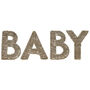 Wicker Baby Sign Nursery Decoration, thumbnail 2 of 4