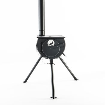 'The Frontier' Portable Log Burning Stove, 4 of 7