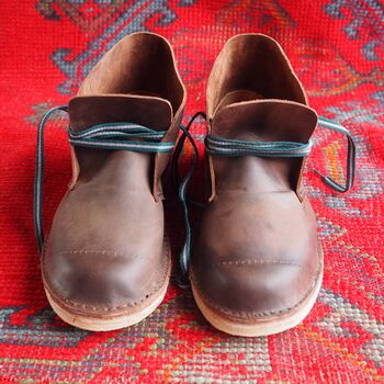 Personalised Men's Leather Boots, 4 of 8